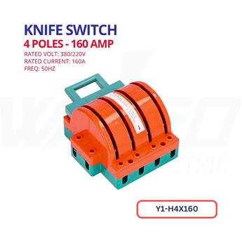 Knife Switch - 4P 160A