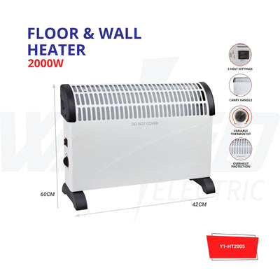 Heater Fan - floor & wall