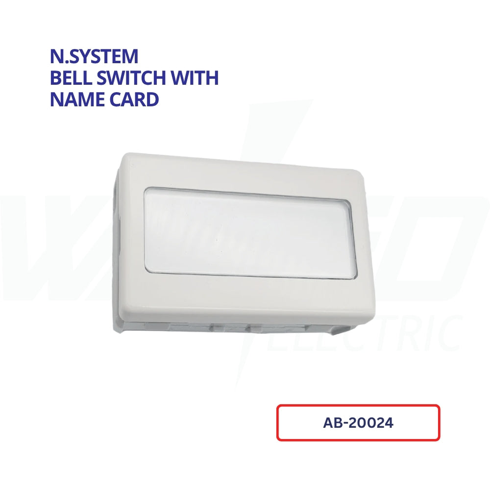 Bell Switch With Name Card