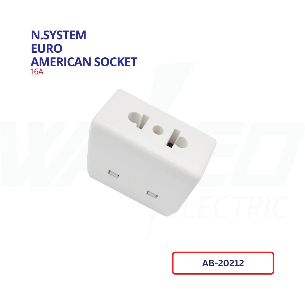 Euro-American Socket - 16A