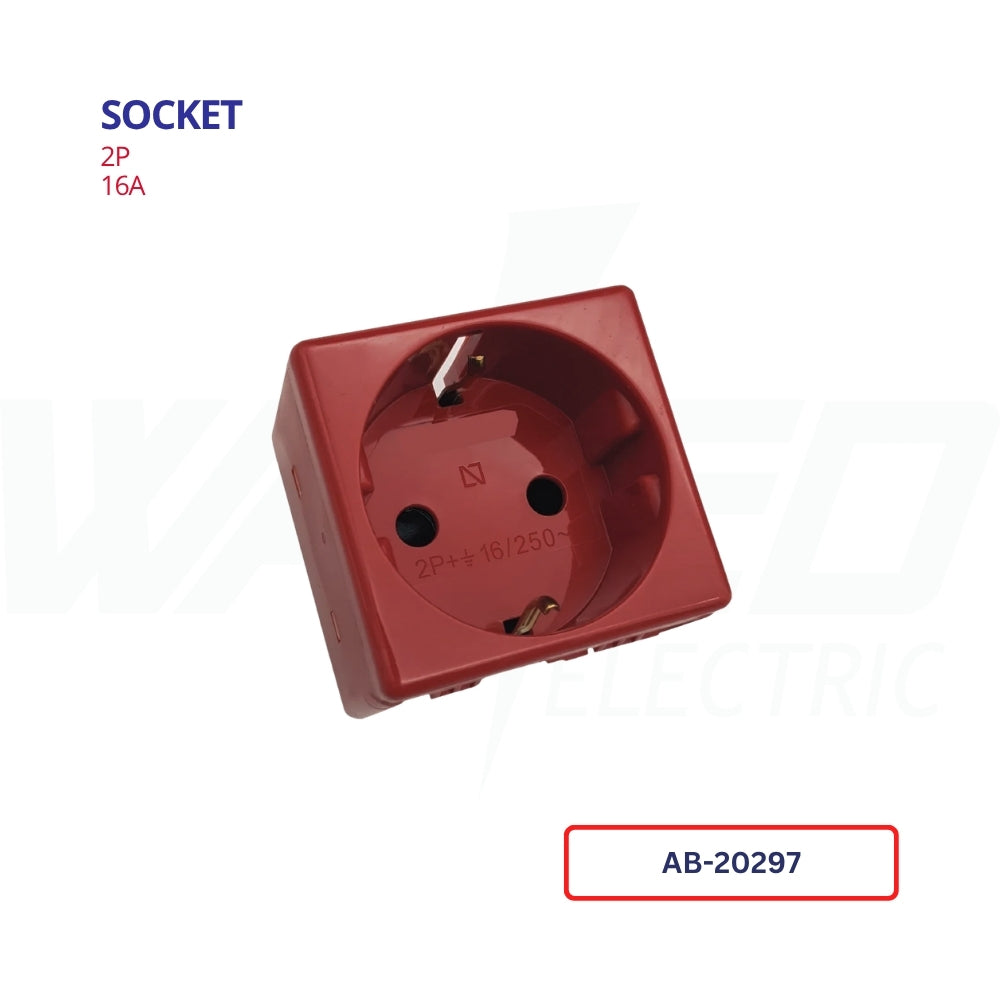 Socket - 2P - 16A