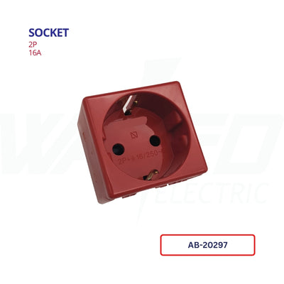 Socket - 2P - 16A