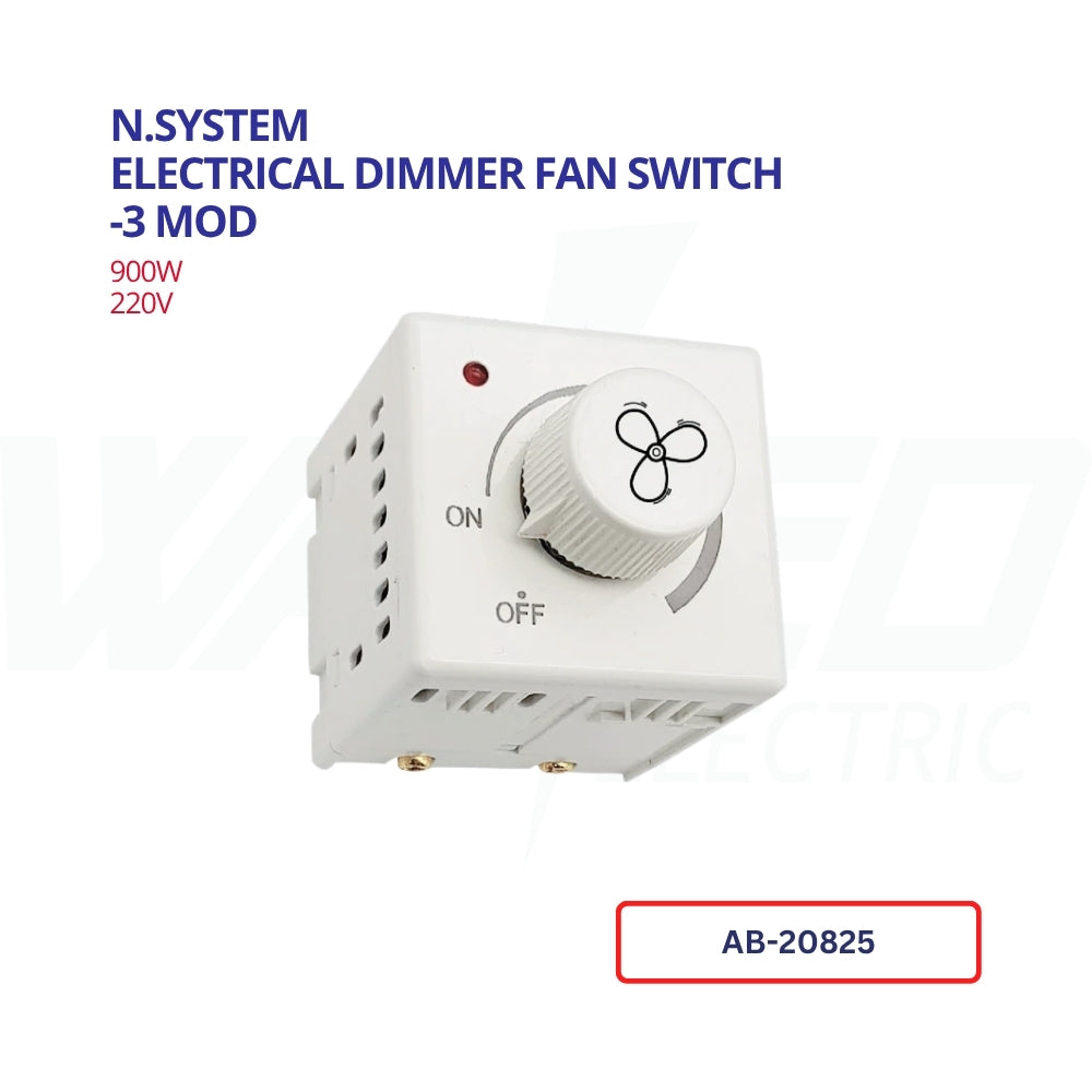 Electrical Dimmer Fan Switch - 3 Mod