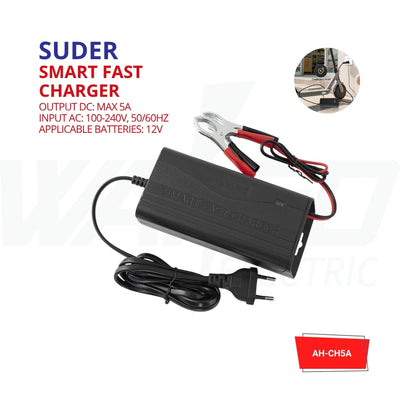 Smart Battery Charger - 5A - 12V