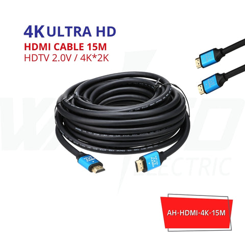 4K Ultra HD HDMI Cable – 15 Meters