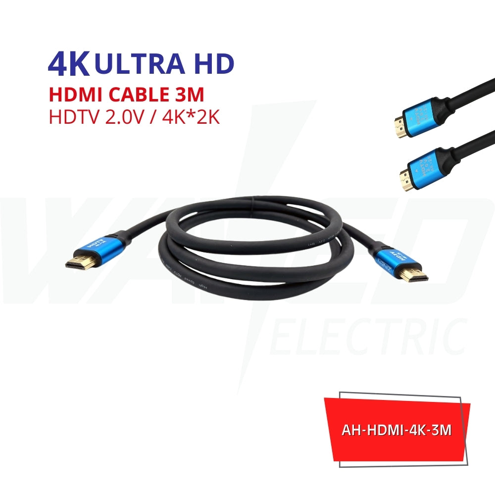 4K Ultra HD HDMI Cable – 3 Meters