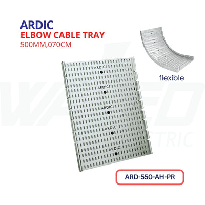 Flexible Elbow Cable Tray - 550mm - ARDIC
