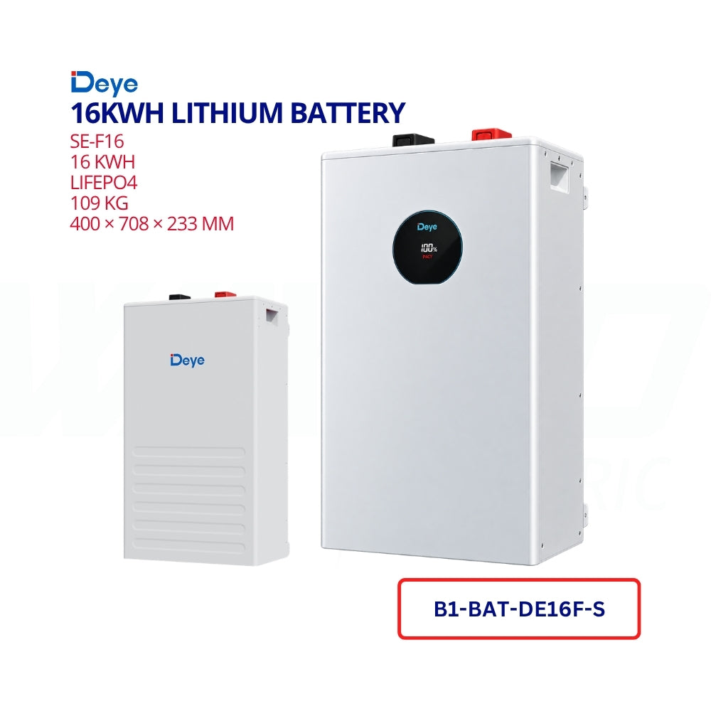 Deye 16kWh Lithium Battery