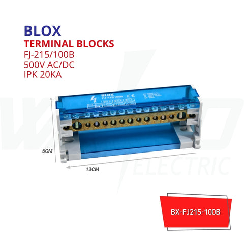 Terminal Block - 2p - 100A