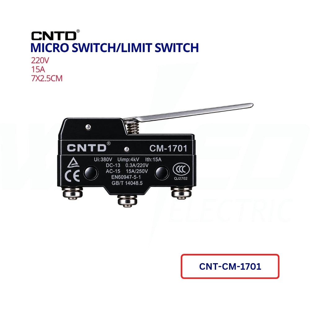 Micro Switch/Limit Switch - CNTD CM-1701