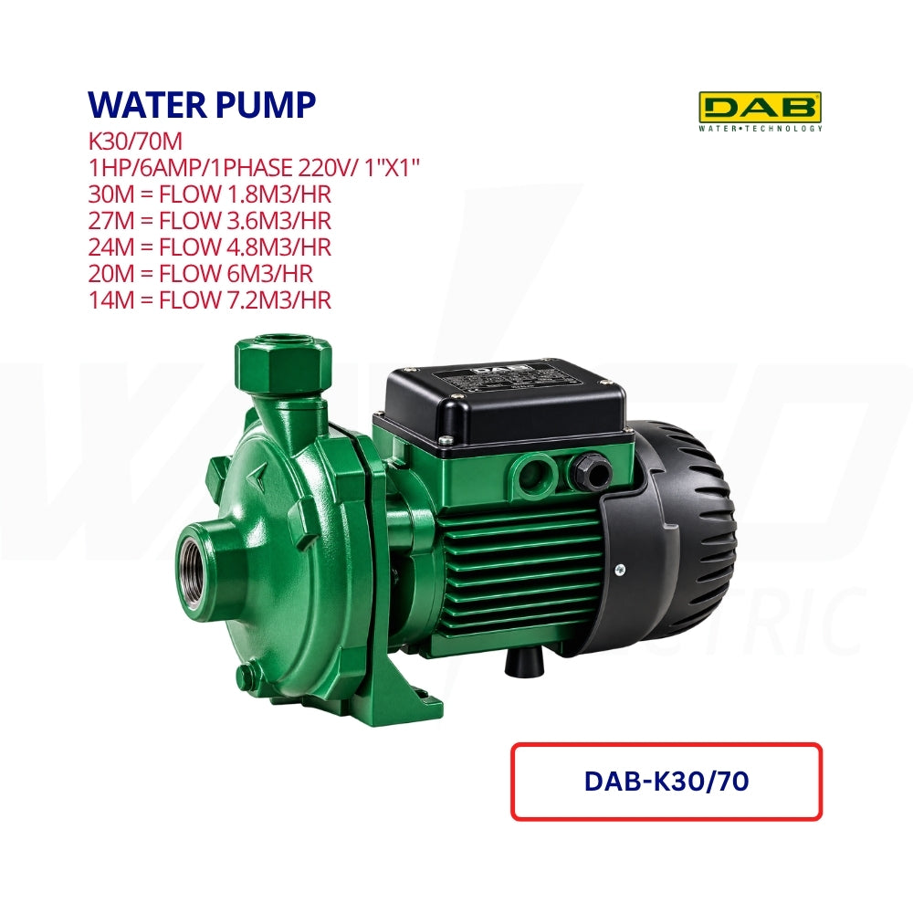 Water Pump - KPF30/70 -  1HP
