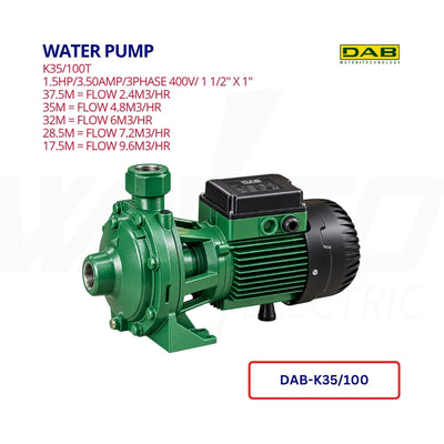 Water Pump - KPF35/100T - 1.5HP