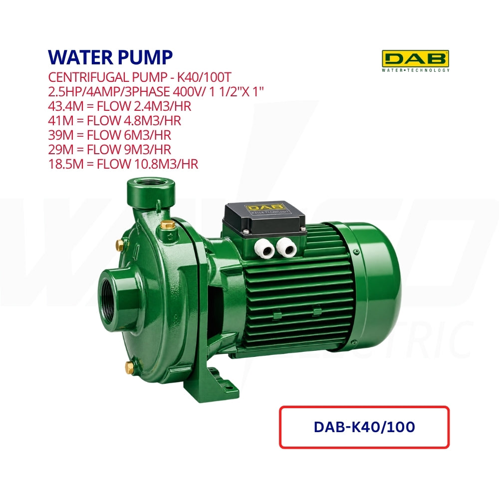 Water Pump - KPF40/100T - 2.5HP