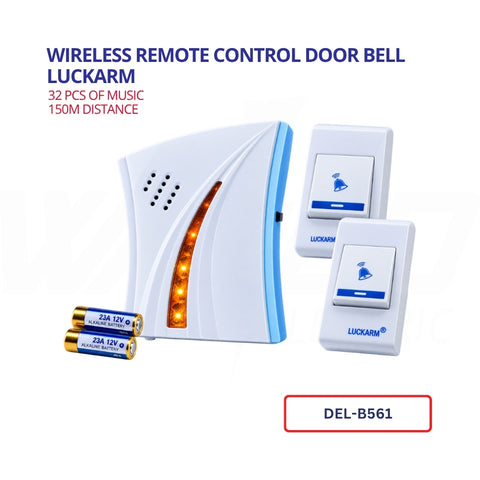 Wireless Remote Control DOOR BELL - LUCKARM