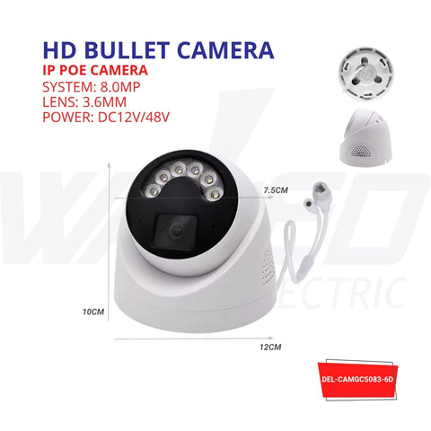 HD Bullet Camera - 8mp