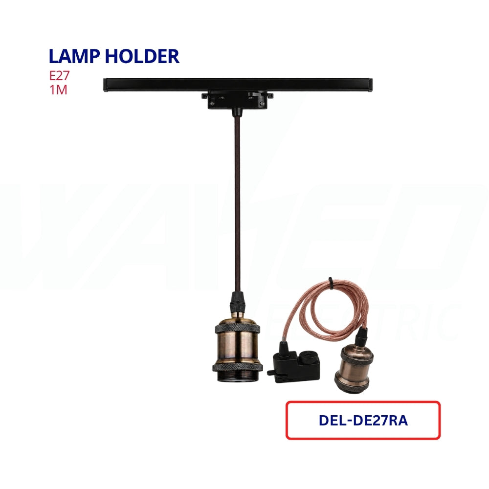Holder-E27 - Antique Gold