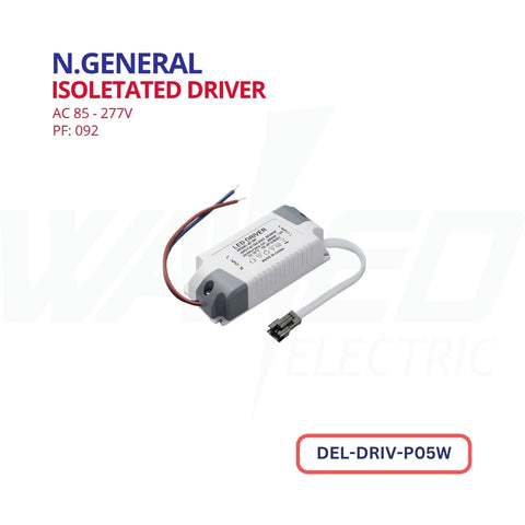 Led Driver - 3 To 5Watt - N.General
