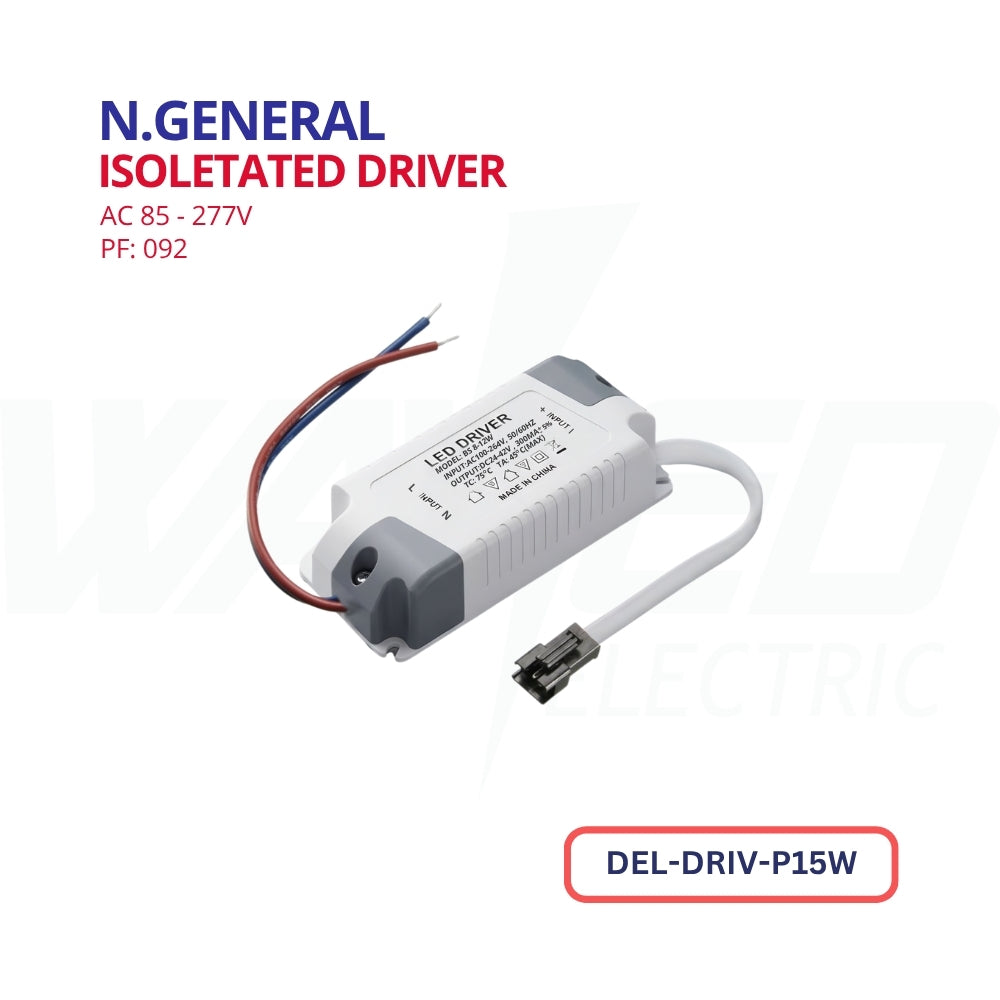 Led Driver - 12 To 15 Watt - N.General