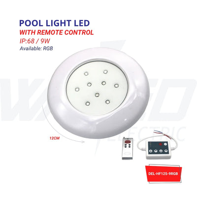 Pool Light - 9W - RGB