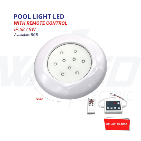 Pool Light - 9W - RGB