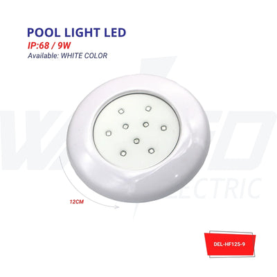 Pool Light - 9W - White