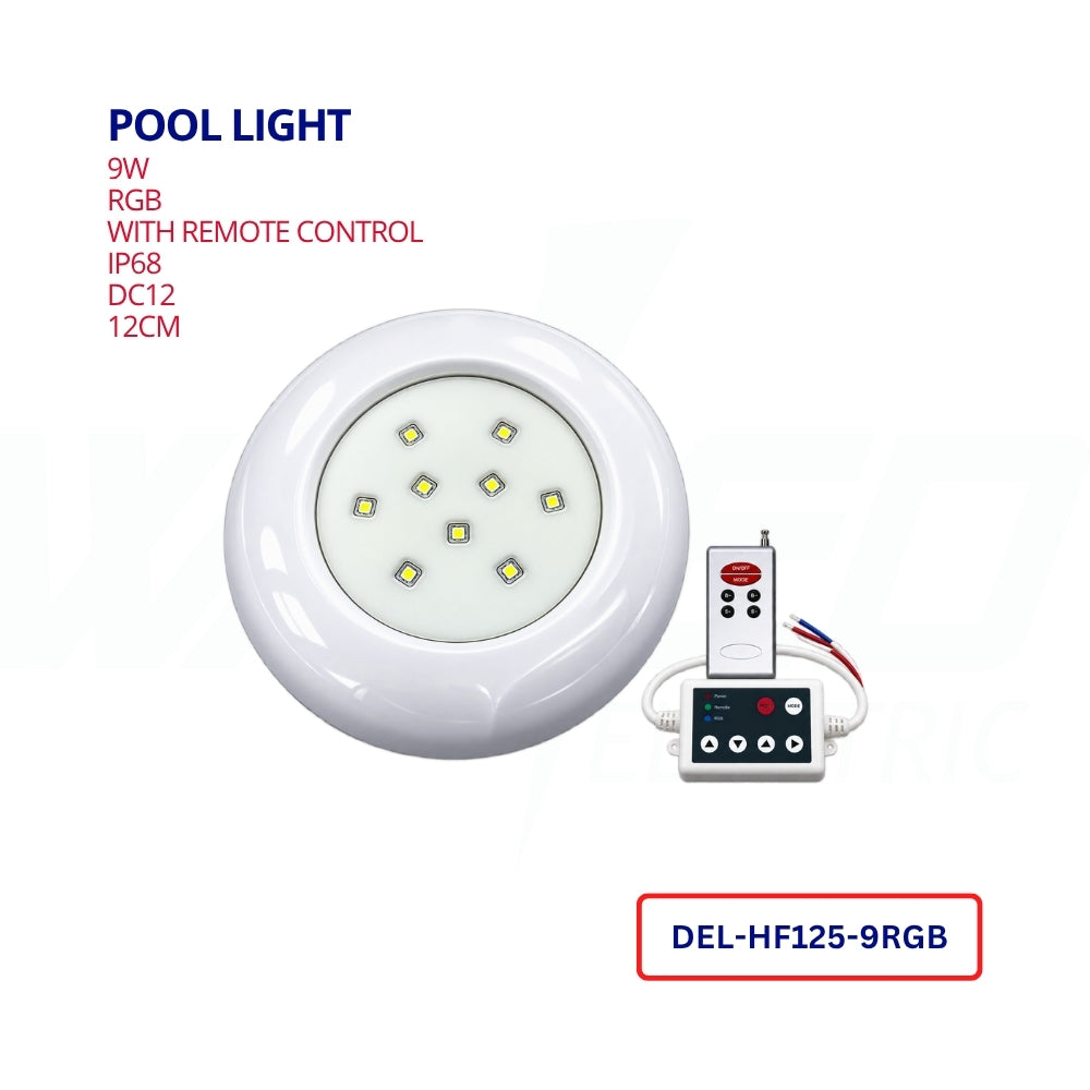 Pool Light - 9W - RGB