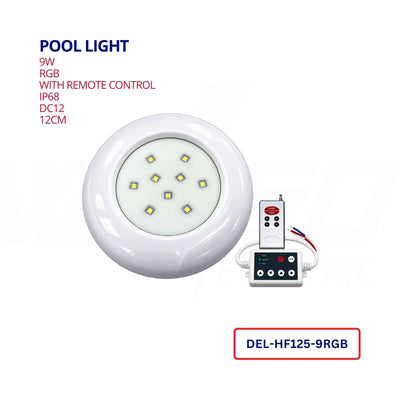 Pool Light - 9W - RGB