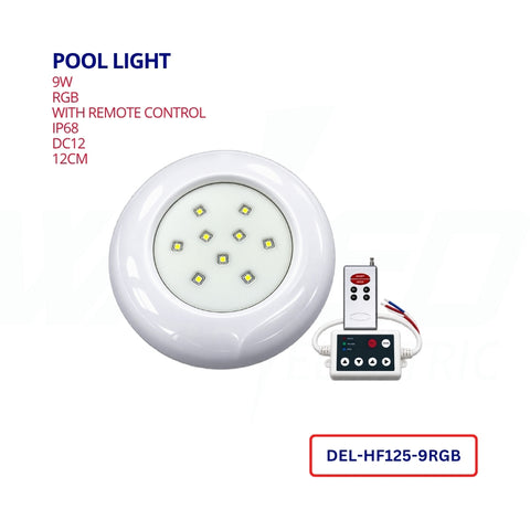 Pool Light - 9W - RGB