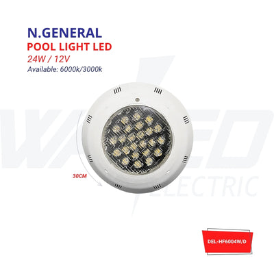 POOL LIGHT - 24W-12V - N.GENERAL