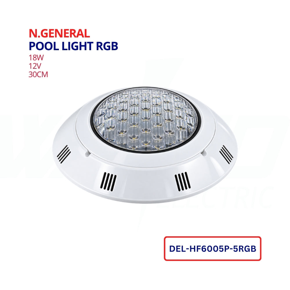 Pool light LED - 18W - RGB - N.GENERAL