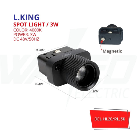 Spot Light - 3w - Magnetic