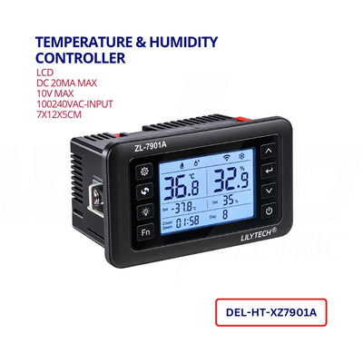 Temperature & Humidity Controller - LCD