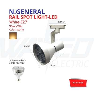 Rail Spot Light - 35W - E27 - N.General