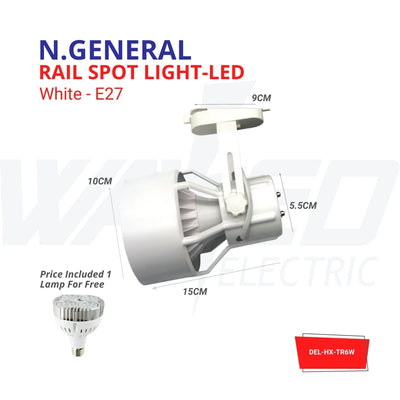 Rail Spot Light - E27 - N.General