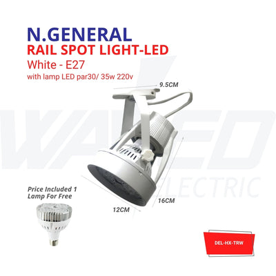 Rail Spot Light - E27 - N.General