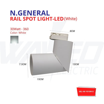 Rail Spot Light - 30W - N.General