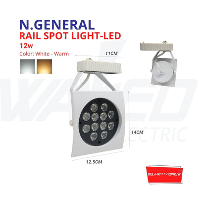 Rail Spot Light - 12w - N.General