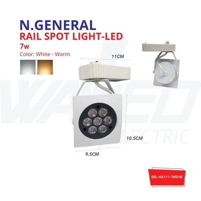 Rail Spot Light - 7w - N.General
