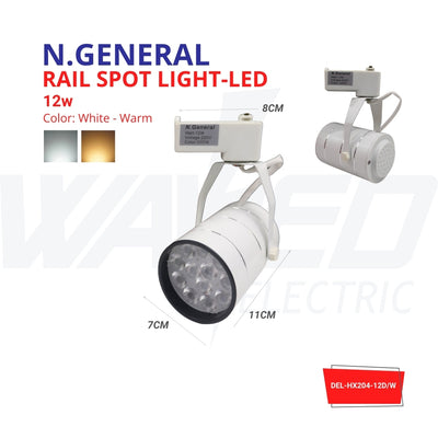 Rail Spot Light - 12w - N.General