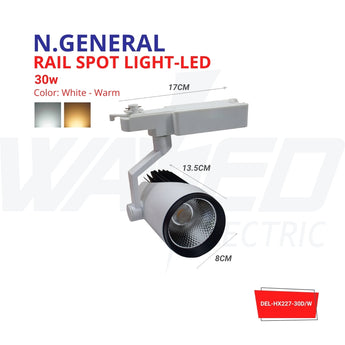 Rail Spot Light - 30w - N.General