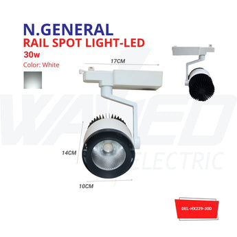 Rail Spot Light - 30w - N.General