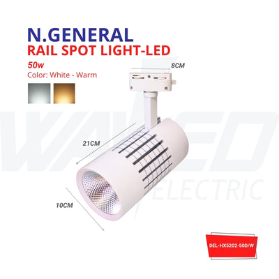 Rail Spot Light - 50W - N.General
