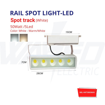 Spot Track  - 50W - 5 Led