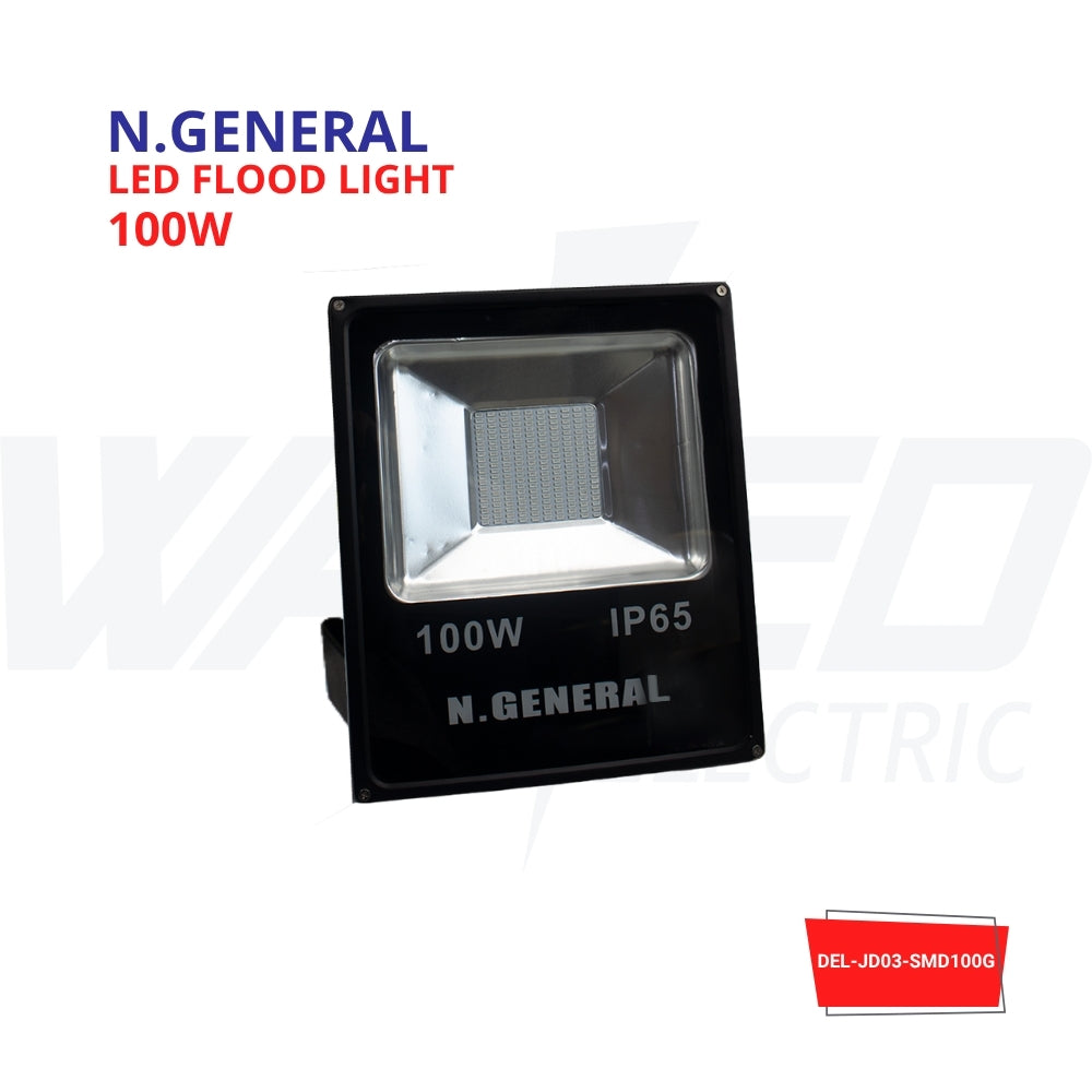 FLOOD LIGHT LED -100W - Colored - N.GENERAL – Waked Electric
