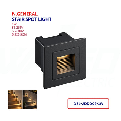 Stair Spot Light - Square - N.GENERAL