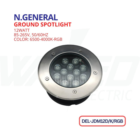 Ground spotliight - 12w - N.GENERAL