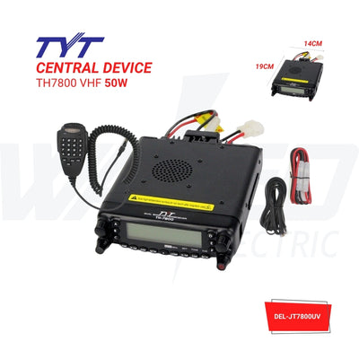 TYT TH-7800 Dual Band VHF/UHF Mobile Transceiver – 50W