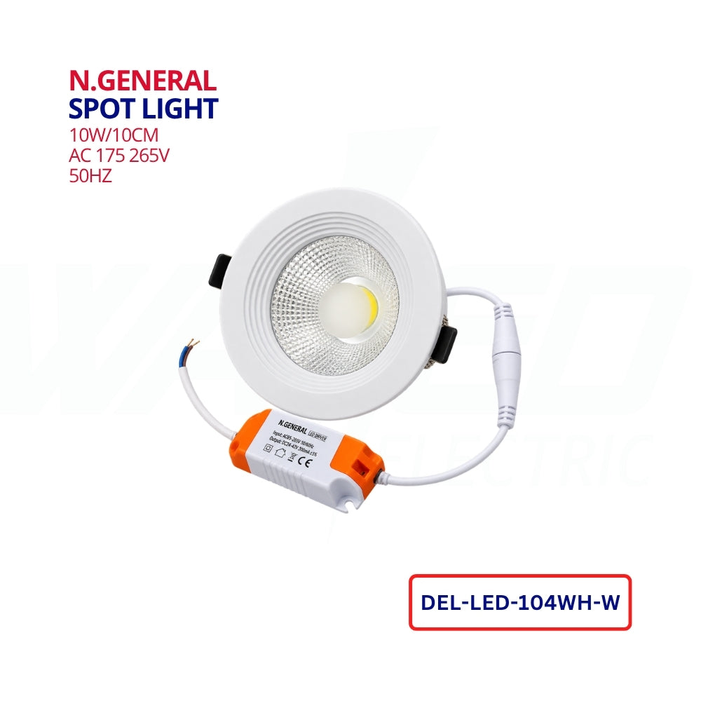 Spot Light - 10w 9cm - N.GENERAL
