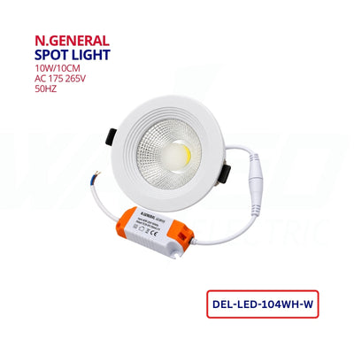 Spot Light - 10w 9cm - N.GENERAL