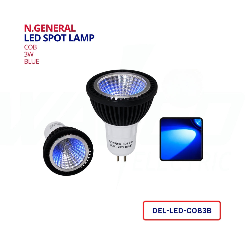 Led Spot Lamp - 3W - Colored -  N.General